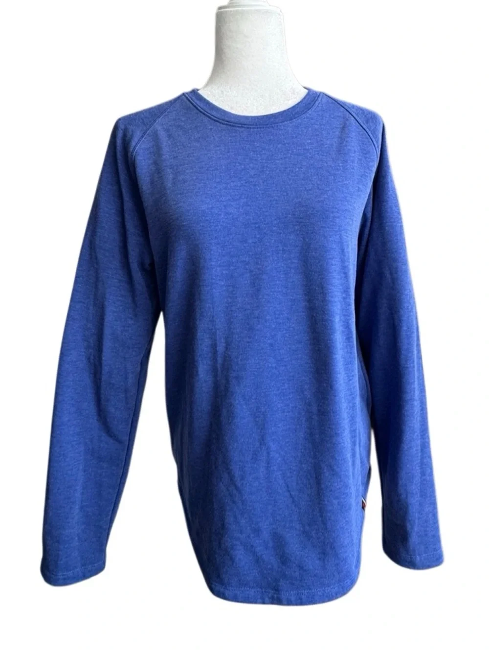 Banana Republic Men’s Long Sleeve Crewneck Shirt Royal Blue Unisex SZ S